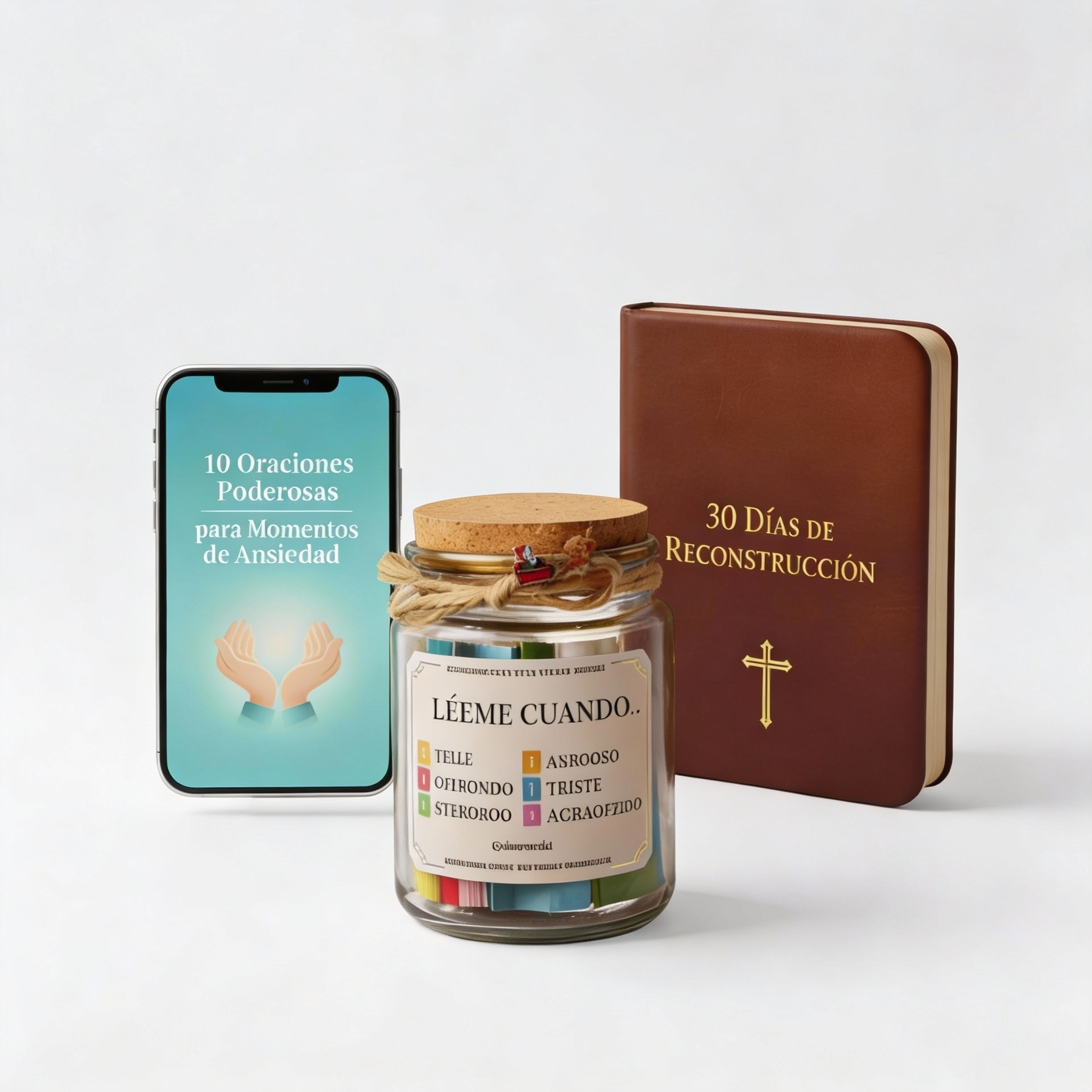 Kit de Blindaje Espiritual - Devocional + Tarrito.